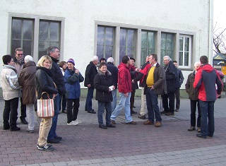 Foto vom Treffen am Bahnhofsplatz in Meitingen